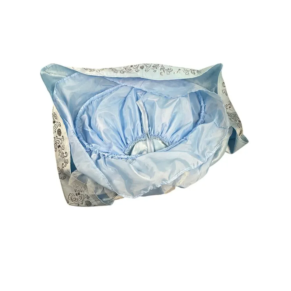 Disney Princess Cinderella Costume Gown Foil Carriage Sparkle Glitz